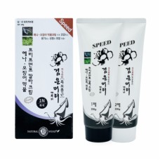 헤나 오징어 먹물 트리트먼트 칼라 크림 / Henna Squid Ink Treatment Color Cream / Краска для волос