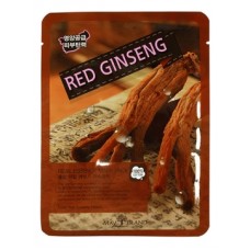 MAY ISLAND Real Essense Red Ginseng Mask Pack (25ml x 10ea) / Тканевая маска для лица Красный женьшень