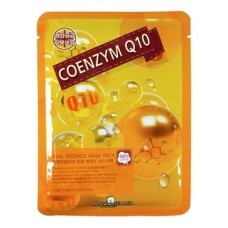 MAY ISLAND Real Essence Coenzyme Q10 Mask Pack (25ml x 10ea) / Тканевая маска для лица с коэнзимом Q10