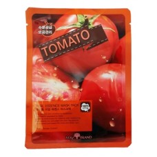 MAY ISLAND Real Essence Tomato Mask Pack (25ml x 10ea) / Тканевая маска для лица Томат