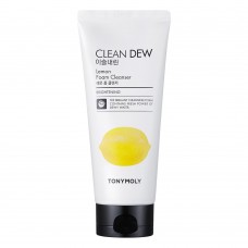 Tony Moly Clean Dew Foam Cleanser - Lemon / Пенка для умывания с экстрактом лимона