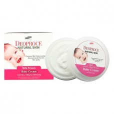 Питательный детский крем с экстрактом молочных протеинов / Deoproce Natural Skin Milk Protein Baby Nourishing Cream 100g