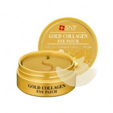 Гидрогелевые патчи для век с  золотом и коллагеном / SNP Gold Collagen eye patch 60pcs