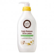 HAPPY BATH Daily Moisture Oil In Lotion (Chamomile) 450ml / Лосьон для тела с экстрактом ромашки