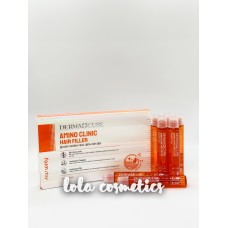 Укрепляющий филлер с аминокислотами для волос / [FARMSTAY] Derma Cube Amino Clinic Hair Filler 13ml*10pcs
