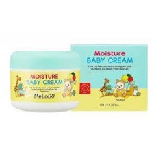 Meloso Moisture Baby cream 100ml /  Интенсивно увлажняющий и успокаивающий ГИПОАЛЛЕРГЕННЫЙ детский крем