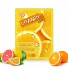 MAY ISLAND Real Essence Vitamin Mask Pack (25ml x 10ea) / Тканевая маска для лица с витаминами 25мл*10шт