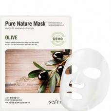 Маска для лица тканевая / Secriss Sheet Mask - Olive