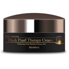 Deoproce Black Pearl Therapy Cream 100g / Антивозрастной крем с черным жемчугом